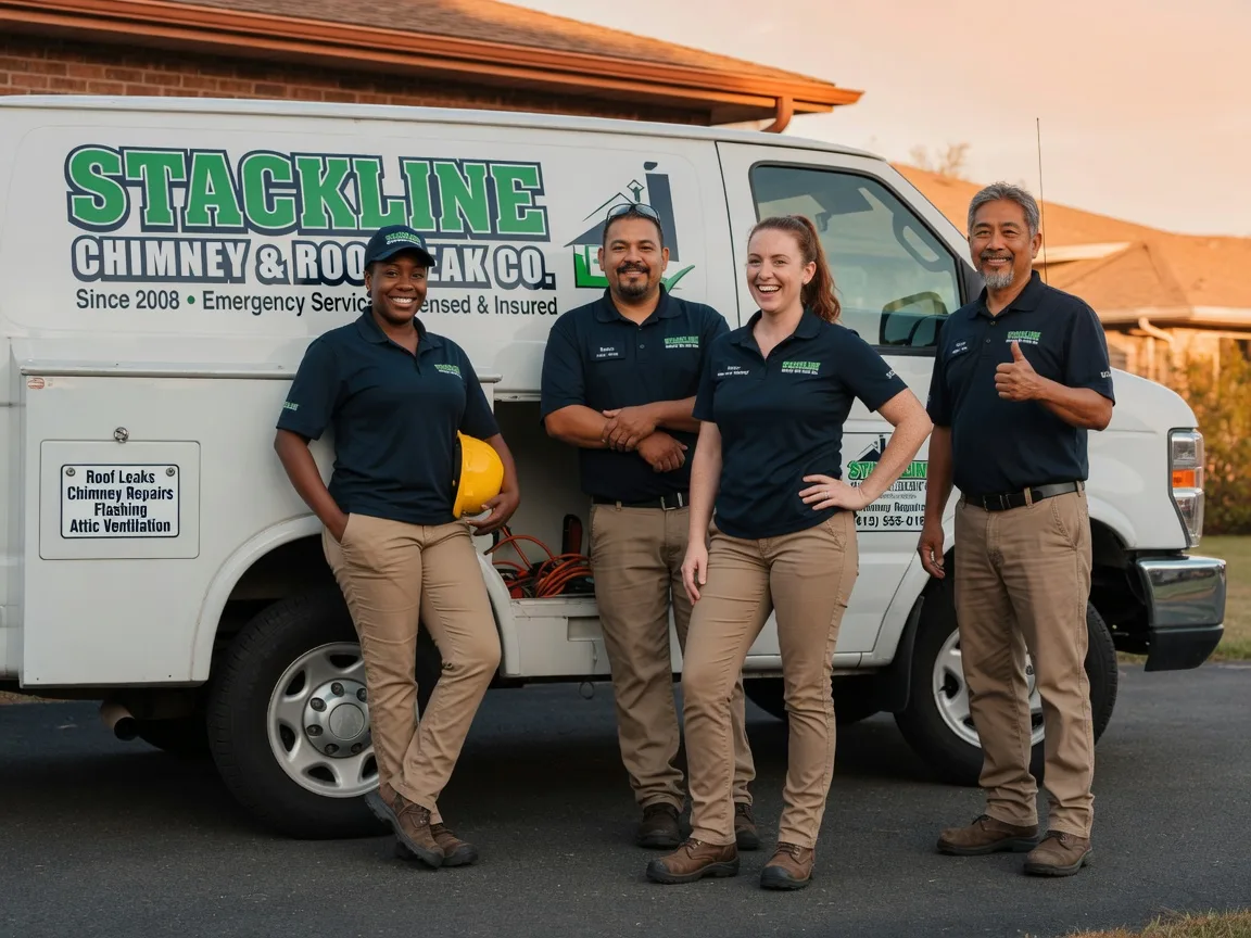 Chimney flashing repair company in Normalville, PA